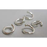 Silver Ring Iron Open Jump Rings(JROS5mm)